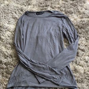 PLT Sky blue long sleeve shirt